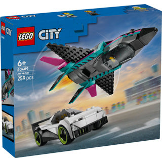 Lego city great vehicles 60489 straalvliegtuig vs. sportauto