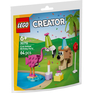 Lego creator - schattige dierenverjaardag constructiespeelgoed (30715)