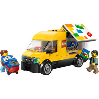 Lego ® city: de bestelwagen - bouw- en speelset voor autofans vanaf 6 jaar - met 2 minifiguren - 60500