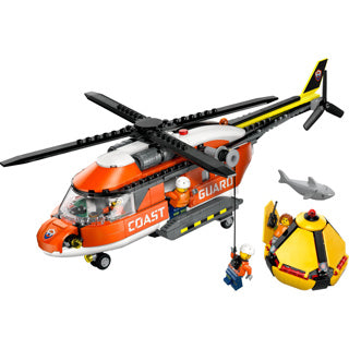 Lego city exploration - kustwacht helikopter - 60503