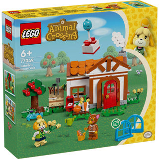 Lego animal crossing 77049 isabelle op visite