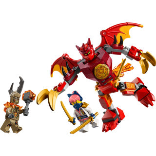 Lego ® ninjago® kai's drakenmecha strijdpakket - mechaspeelgoed - speelset met 3 minifiguren - 71851