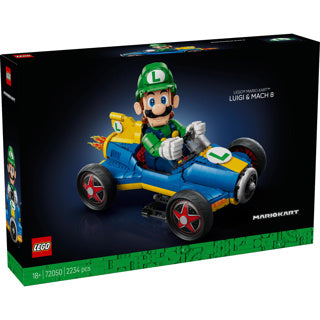 Lego super mario kart™ – luigi mach 8 - 72050