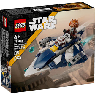 Load image into Gallery viewer, Lego star wars 75400 plo koons jedi starfighter microfighter
