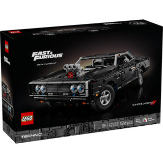 Load image into Gallery viewer, Lego technic fast and furious dodge charger r t auto bouwpakket voor volwassenen 42231
