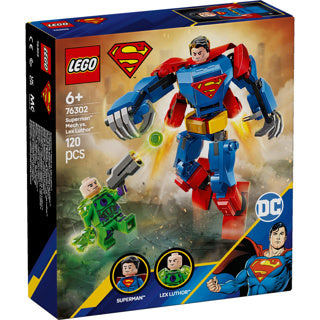 Load image into Gallery viewer, Lego 76302 super heroes dc superman mecha vs. lex luthor | 2 stuks
