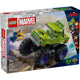Lego marvel de hulk truck vs. thanos - superhelden speelgoed - 76312