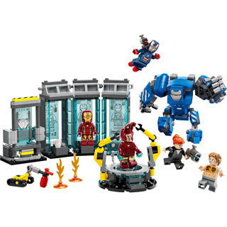 Load image into Gallery viewer, Lego marvel 76315 iron mans laboratorium harnasruimte
