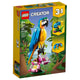 Lego creator 3in1 exotische papegaai - kikker - vis dieren speelgoed set voor kinderen - 31136