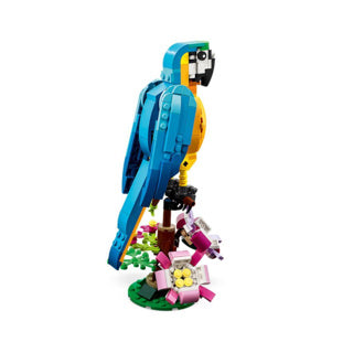 Lego creator 3in1 exotische papegaai - kikker - vis dieren speelgoed set voor kinderen - 31136