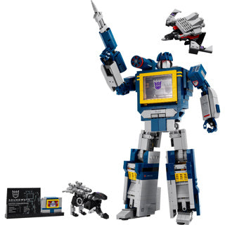 Load image into Gallery viewer, Lego ® icons transformers: soundwave - transformers collectie - 10358
