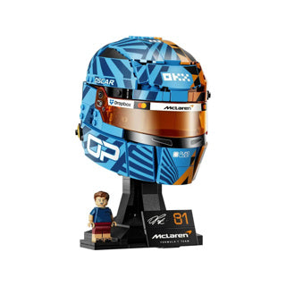 Load image into Gallery viewer, Lego editions mclaren mastercard f1 team helm van oscar piastri bouwpakket voor kinderen 43017

