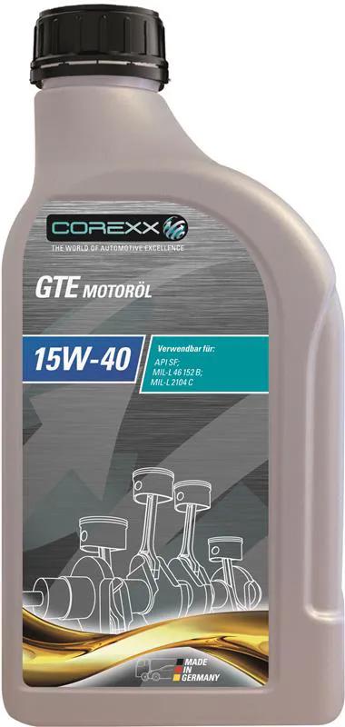 Corexx motoroil 15w-40 1 l gte