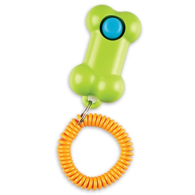 Load image into Gallery viewer, Brightkins Smarty pooch training clicker bone
