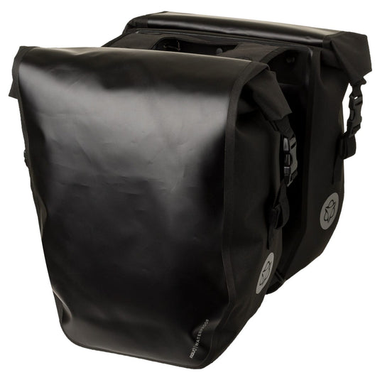 Agu clean dubbele fietstas shelter large black