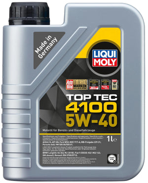 Liqui moly motorolie top tec 4100 top tec 5w-40 1 ltr.