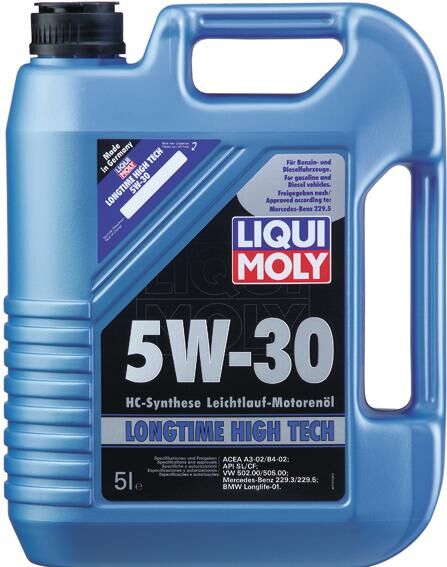 Liqui moly motorolie longtime high tech motor oil lm 5w30 5 ltr. longtime high tech