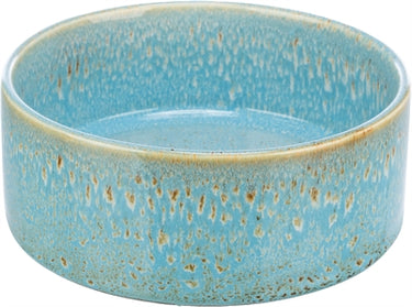Trixie voerbak drinkbak keramiek blauw