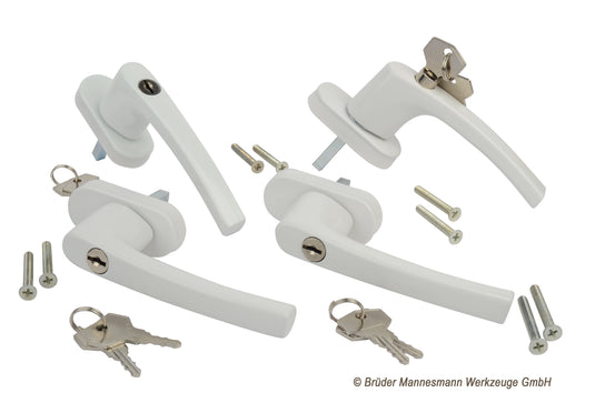 Brüder mannesmann veiligheids-raambeslag 4 stuks (hobby) - 41131