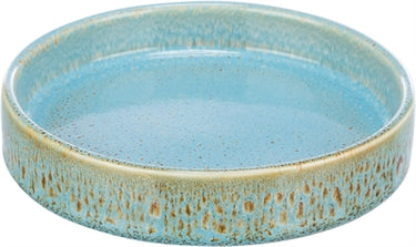 Trixie voerbak drinkbak keramiek blauw