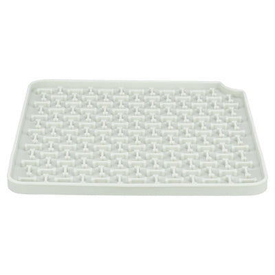 Trixie lick'n'snack mat siliconen lichtgrijs