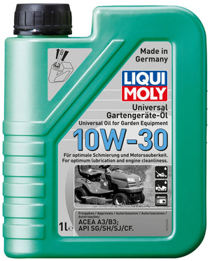Liqui moly motoröl universal gartengeräte-öl turfmaeheroel 10w-30 1 ltr.