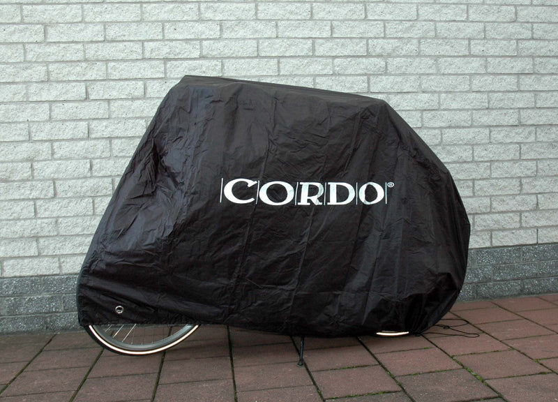 Load image into Gallery viewer, Cordo fietshoes 2 fietsen zwart 128x98x235cm
