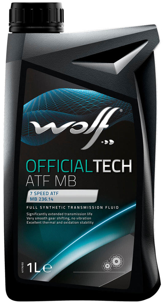 Wolf transmissieolie officialtech atf mb gear oil 1l red off.tech atf mb