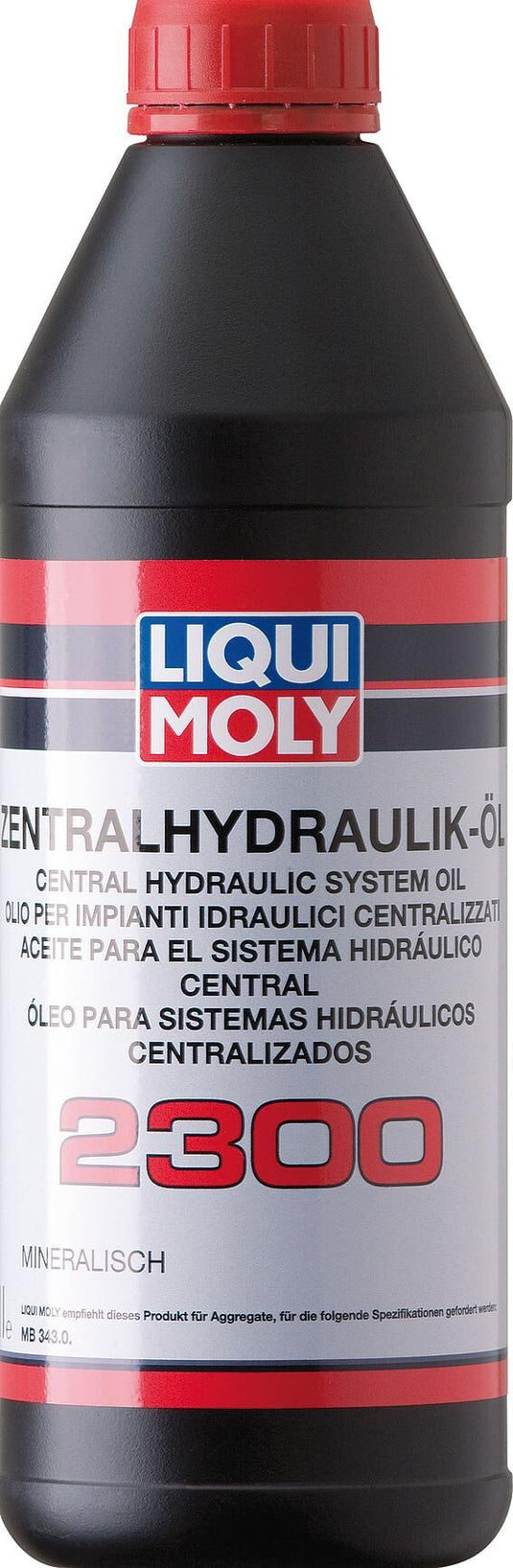 Liqui moly hydraulische olie 2300 central hydraulic oil 230 dose 1l