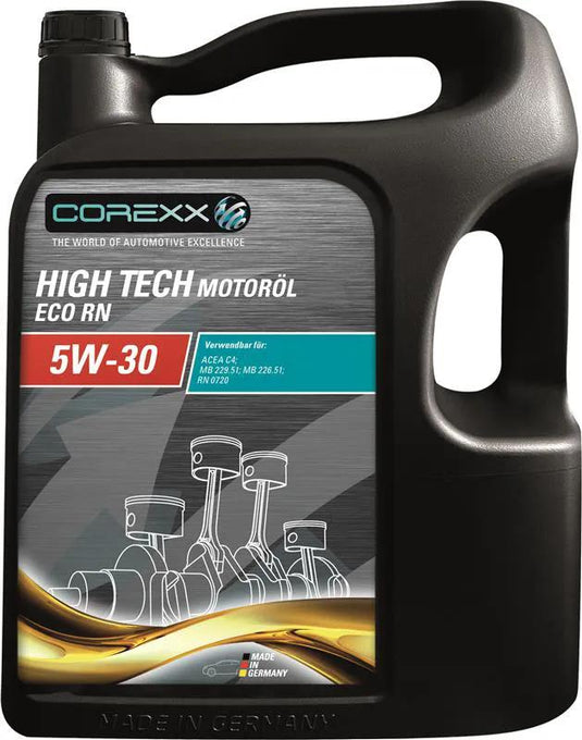 Corexx motoroil 5w-30 5l high tech eco rn