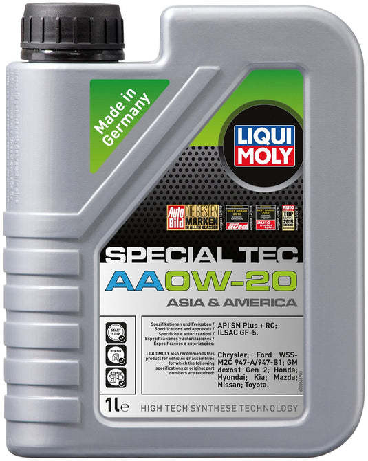 Liqui moly motorolie special tec aa special tec aa 0w20 1l motoroil