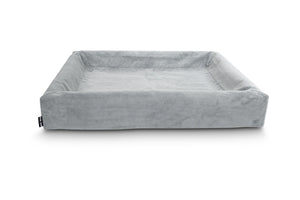 Bia bed rib hoes hondenmand grijs