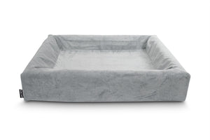 Bia bed rib hoes hondenmand grijs