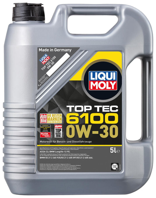 Liqui moly motorolie top tec 6100 oil top tec 6100 5l 0w-30