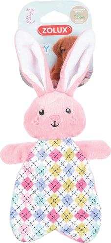 Load image into Gallery viewer, Zolux Puppy tiny pluche konijn roze

