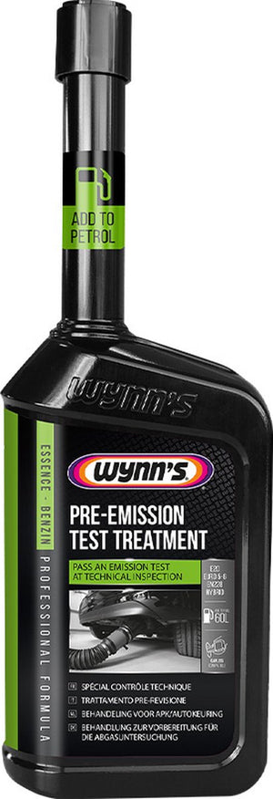Wynn's benzine pre-emission test treatment - petrol
