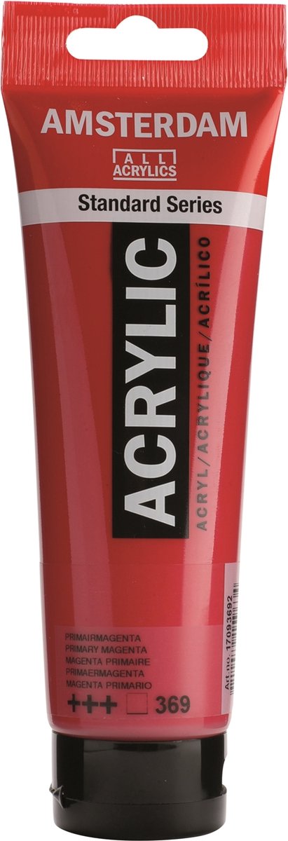 Amsterdam standard series acrylverf tube 120 ml primairmagenta 369