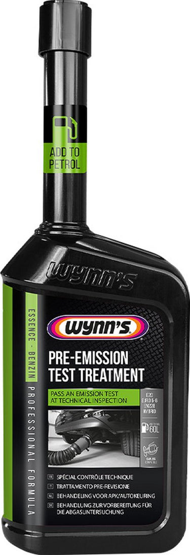Wynn's benzine pre-emission test treatment - petrol