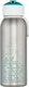 Mepal isoleerfles flip-up campus - 350 ml - 12 uur koud 4 uur warm - drinkfles met rietje voor kinderen - turquoise