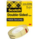 Dubbelzijdige tape zonder dispenser 665 scotch 12,7mmx22,8m