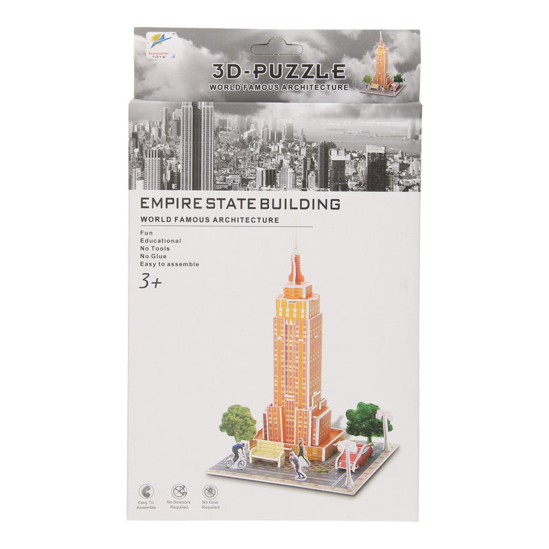 Load image into Gallery viewer, 3d puzzel empire state building
