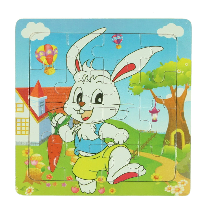 Load image into Gallery viewer, Houten puzzel dier, 16st.

