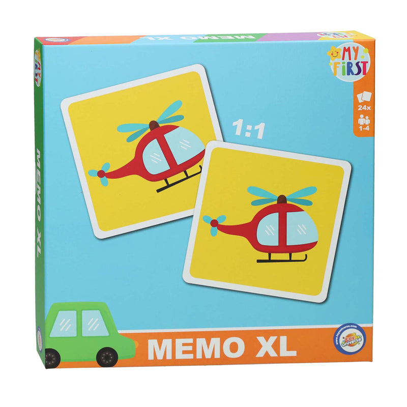 Load image into Gallery viewer, Mijn eerste memo xl voertuigen
