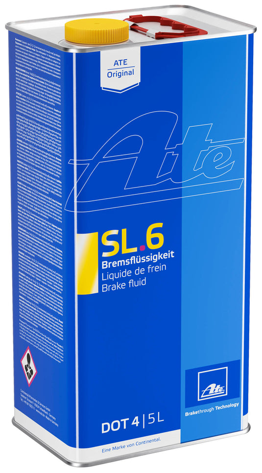Ate remvloeistof sl.6 brake fluid 5 ltr. dot 4 sl 6