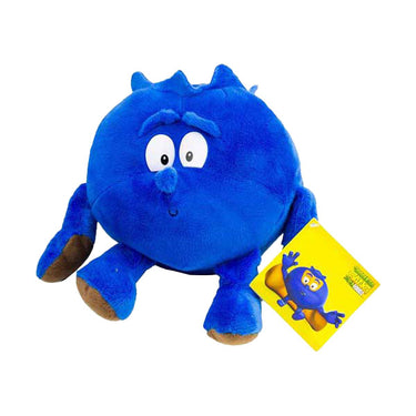 Knuffel pluche blauwe bes, 25cm