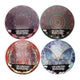 Diamond painting rond 30x30cm, set van 8 canvassen