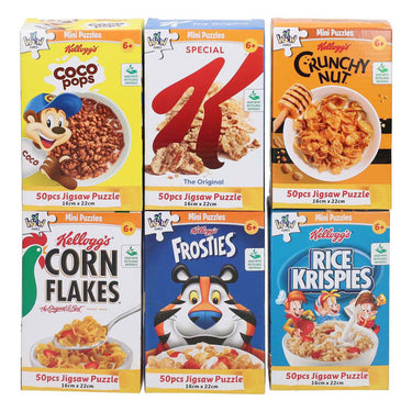 Mini puzzel kellogs - 50st.