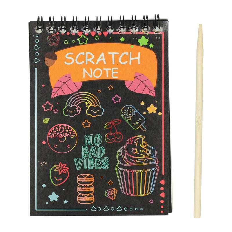 Load image into Gallery viewer, Scratch notitieboek - 10 blaadjes
