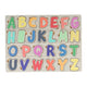 Houten letters inlegpuzzel - 26st.