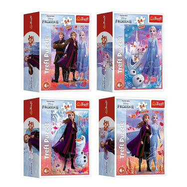 Disney mini puzzel frozen - 54st.